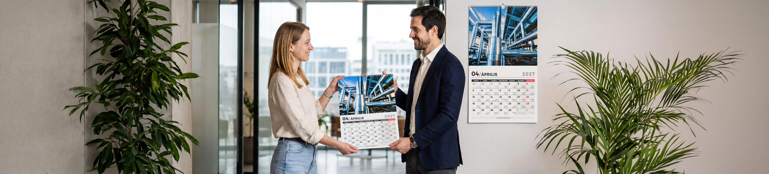 Wall calendar printing