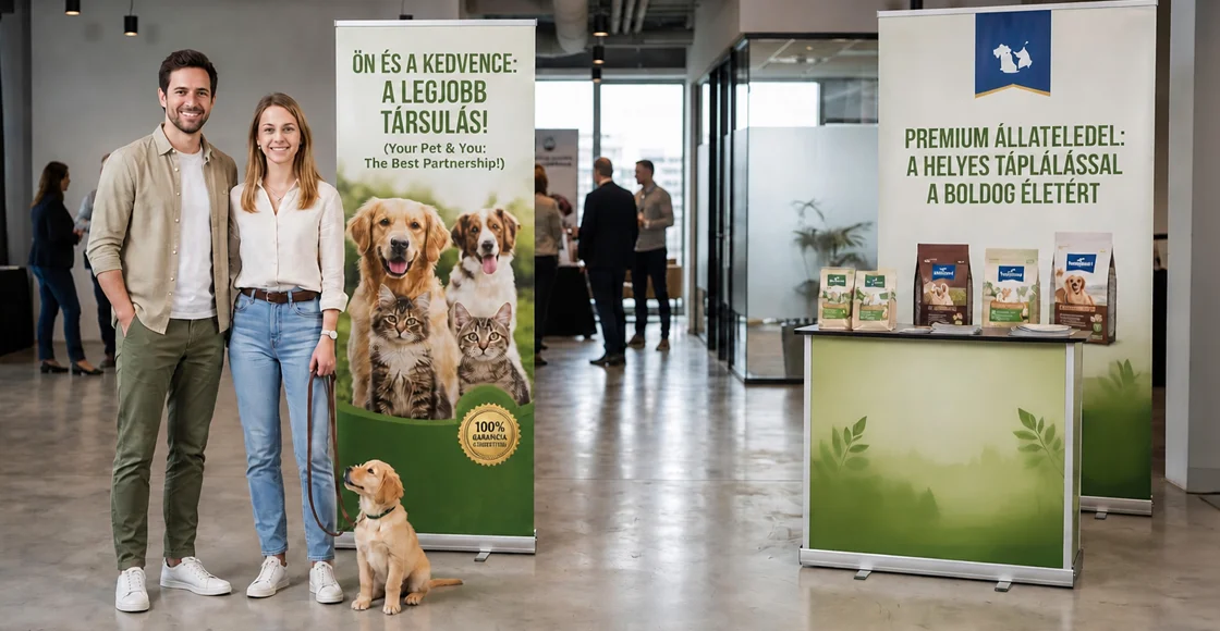 Roll-up banner printing