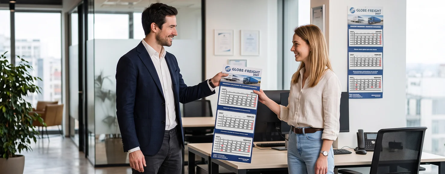 Three-month calendar printing