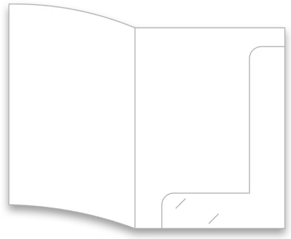 Presentation folder printing