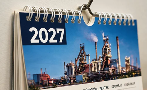 Wall calendar printing